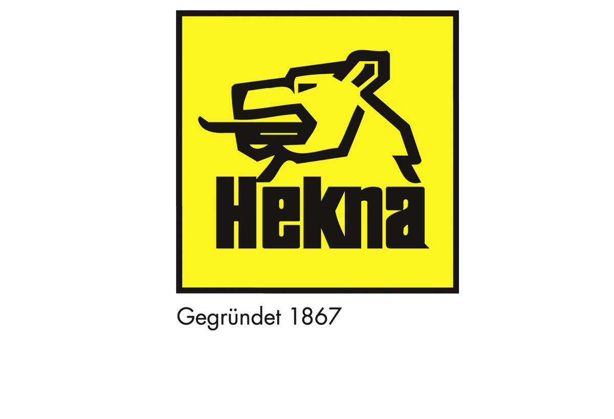 Das Logo der Firma Hekna aus Velbert.
